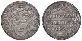 Innocenzo XII (1691-1700) Grosso 1692 – Munt. 86 AG (g 1,47) R Splendida patina di vecchia raccolta
FDC
