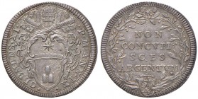 Clemente XI (1700-1721) Giulio A. IX &ndash; Munt. 100 AG (g 2,96)
SPL+/qFDC