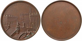 Pio IX (1846-1870) Medaglia uniface restauro del Campidoglio – Opus: Mercandetti AE (g 142,21 – Ø 69,5 mm)
SPL