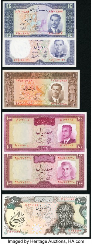 Iran Group Lot of 6 Examples Crisp Uncirculated. 

HID09801242017

© 2020 Herita...