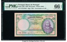 Portugal Banco de Portugal 20 Escudos 27.1.1959 Pick 153b PMG Gem Uncirculated 66 EPQ. 

HID09801242017

© 2020 Heritage Auctions | All Rights Reserve...
