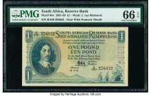 South Africa South African Reserve Bank 1 Pound 18.11.1958 Pick 93e PMG Gem Uncirculated 66 EPQ. 

HID09801242017

© 2020 Heritage Auctions | All Righ...