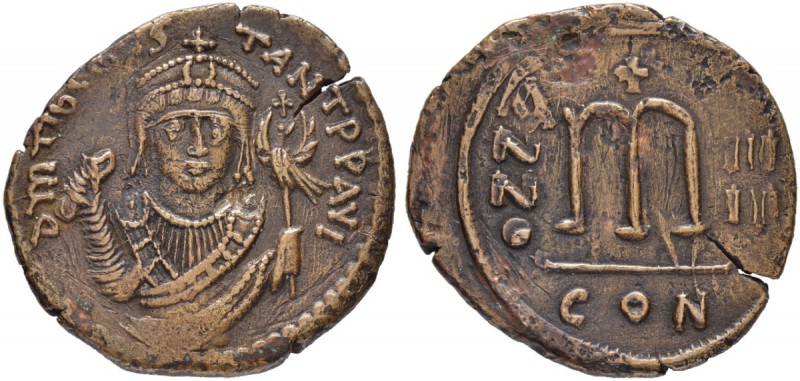 THE BYZANTINE EMPIRE
TIBERIUS II CONSTANTINUS, 578-582
Mint of Constantinopoli...