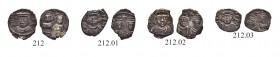 THE BYZANTINE EMPIRE
HERACLIUS, 610-641, WITH HERACLIUS CONSTANTINUS
Mint of Carthage
½ Siliqua 617-641. Obv. DN ЄRACΛIO PP AV Bust of Heraclius fa...