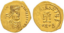 THE BYZANTINE EMPIRE
CONSTANTINUS IV POGONATUS, 668-685
Mint of Constantinopolis
Tremissis starting 669. Obv. DN CONSTA –TIN×S C CONS Draped, cuira...