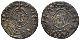 THE BYZANTINE EMPIRE
MICHAEL III the DRUNKARD, 842-867
SOLE REIGN
Mint of Syracuse
Debased gold tremissis 842-866 Obv. mI – XAHΛ Facing, crowned b...