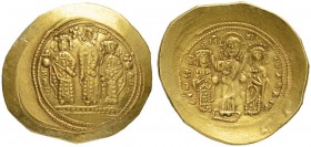 THE BYZANTINE EMPIRE
ROMANUS IV DIOGENES, 1068-1071
WITH EUDOCIA, MICHAEL VII, CONSTANTIUS AND ANDRONICUS
Mint of Constantinopolis
Histamenon 1068...