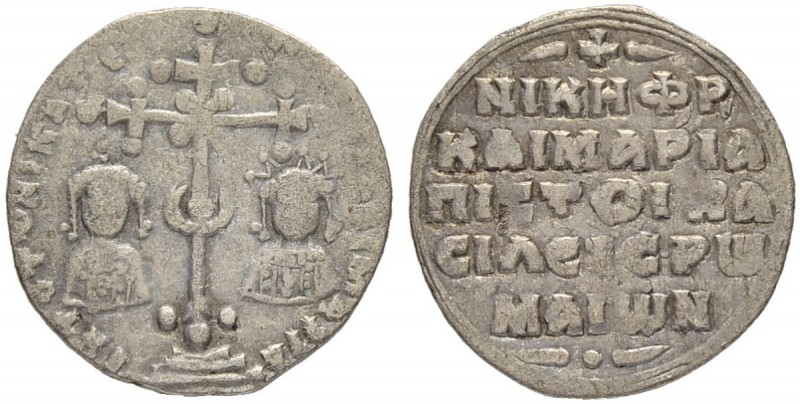 THE BYZANTINE EMPIRE
NICEPHORUS III BOTANIATES, 1078-1081, WITH MARIA
Miliares...