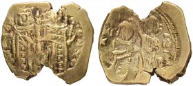 THE RESTORED BYZANTINE EMPIRE
JOHN V PALEOLOGUS, 1341-1347
THE REGENCY OF ANNA OF SAVOY AND JOHN V, 1341-1347
Mint of Constantinopolis
Hyperpyron....