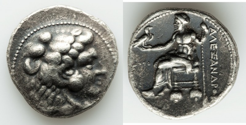 MACEDONIAN KINGDOM. Alexander III the Great (336-323 BC). AR tetradrachm (27mm, ...