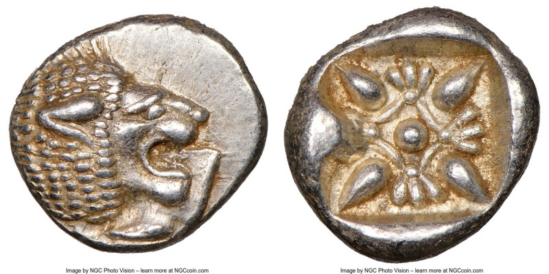 IONIA. Miletus. Ca. late 6th-5th centuries BC. AR 1/12 stater or obol (10mm, 1.1...