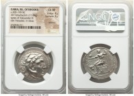CARIAN ISLANDS. Rhodes. Ca. late 3rd-early 2nd centuries BC. AR tetradrachm (31mm, 17.08 gm, 11h). NGC Choice XF 4/5 - 3/5, brushed. Late posthumous i...