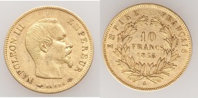 Napoleon III gold 10 Francs 1855-A XF, Paris mint, KM784.3. 18.8mm. 3.24gm. AGW 0.0933 oz. 

HID09801242017

© 2020 Heritage Auctions | All Rights...