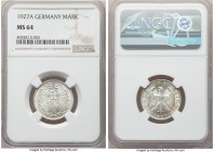 Weimar Republic Mark 1927-A MS64 NGC, Berlin mint, KM44. Frosty white. 

HID09801242017

© 2020 Heritage Auctions | All Rights Reserve