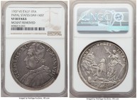 Papal States. Clement XI Piastra Anno XII (1707) VF Details (Mount Removed) NGC, Rome mint, KM700, Dav-1437. 

HID09801242017

© 2020 Heritage Auc...