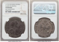Peter I Rouble AΨΘI (1719)-OK VF Details (Reverse Scratched) NGC, Red mint, KM157.3, Dav-1653A. Clasp on mantle. 

HID09801242017

© 2020 Heritage...
