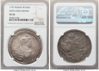 Anna Rouble 1737 VF35 NGC, Red mint, KM198, Dav-1674. Date over reverse crown variety. 

HID09801242017

© 2020 Heritage Auctions | All Rights Res...