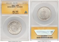 Bern. Canton Franc 1811 AU53 Details (Cleaned) ANACS, KM174. Mintage: 11,000. 

HID09801242017

© 2020 Heritage Auctions | All Rights Reserve