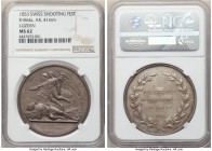 Confederation 3-Piece Lot of Certified Assorted silver Medals, 1) "Luzern Shooting Festival" Medal 1853 - MS62 NGC, Richter-864a 2) "Solothurn-Olten S...