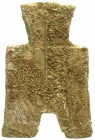 CHINA und Südostasien, China, Chou-Dynastie 1122-255 v. Chr.
Bronze-Spatengeld mit flachem Griff ca. 350/250 v.Chr. Xiang Yuan (Staat Zhao). schön, Be...
