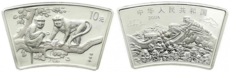CHINA und Südostasien, China, Volksrepublik, seit 1949
10 Yuan Silber Jahr des A...
