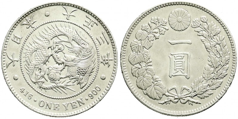 CHINA und Südostasien, Japan, Yoshihito (Taisho), 1912-1926
Yen Jahr 3 = 1914. v...