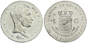 CHINA und Südostasien, Niederländisch-Ostindien, Wilhelm I. 1815-1840
1 Gulden 1840. gutes vorzüglich, Kratzer