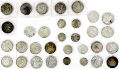 CHINA und Südostasien, Niederländisch-Ostindien, Lots
32 Silbermünzen, alles 1/10 und 1/4 Gulden. Ab 1826. schön bis vorzüglich