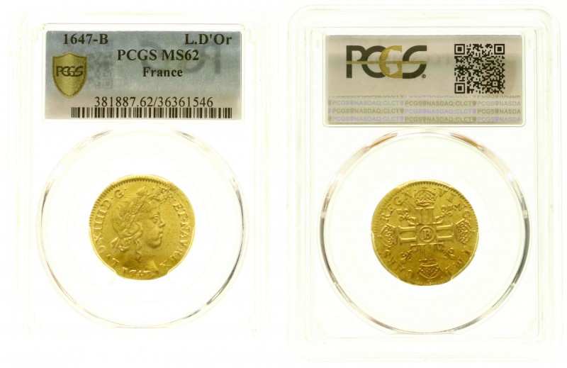 Ausländische Goldmünzen und -medaillen, Frankreich, Ludwig XIV., 1643-1715
Louis...