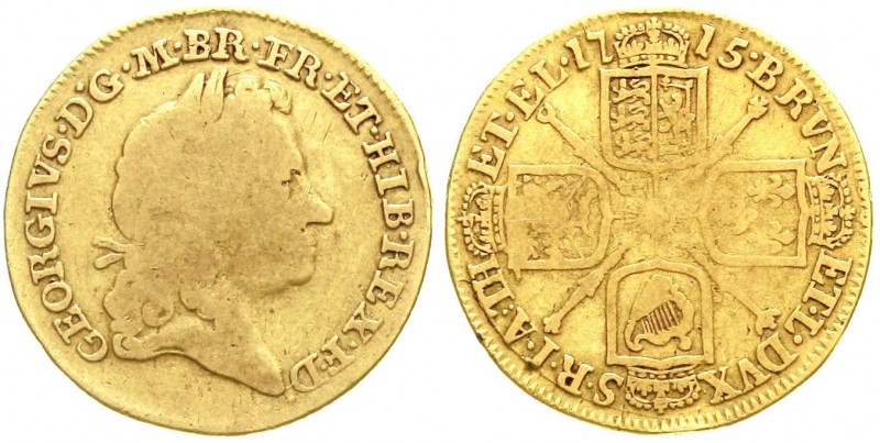 Ausländische Goldmünzen und -medaillen, Grossbritannien, George I., 1714-1727
Gu...