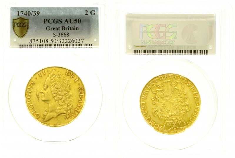 Ausländische Goldmünzen und -medaillen, Grossbritannien, George II., 1727-1760
2...