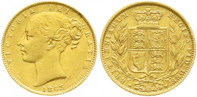 Ausländische Goldmünzen und -medaillen, Grossbritannien, Victoria, 1837-1901
Sov...