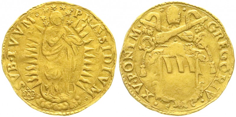 Ausländische Goldmünzen und -medaillen, Italien-Kirchenstaat, Gregor XV. 1621-16...