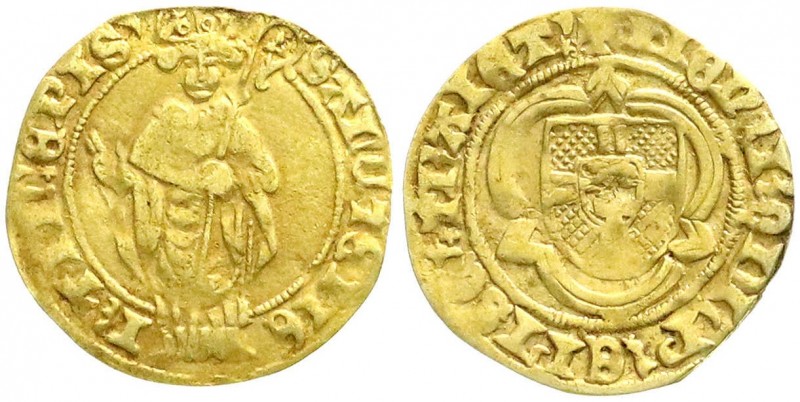 Ausländische Goldmünzen und -medaillen, Niederlande-Utrecht, Rudolf von Diepholz...