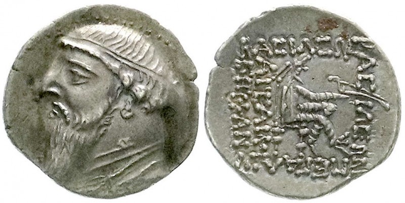 Altgriechische Münzen, Parthia, Königreich der Arsakiden, Mithradates II. 123-88...