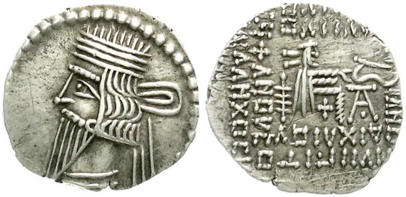 Altgriechische Münzen, Parthia, Königreich der Arsakiden, Vologases III., 105-14...