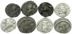Lots antiker Münzen, Griechen
8 div. Drachmen der Parther. schön/sehr schön bis vorzüglich