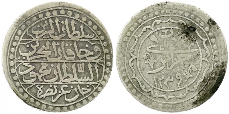 Ausländische Münzen und Medaillen, Algerien, Mahmud II., 1808-1839
Budju AH 1239...