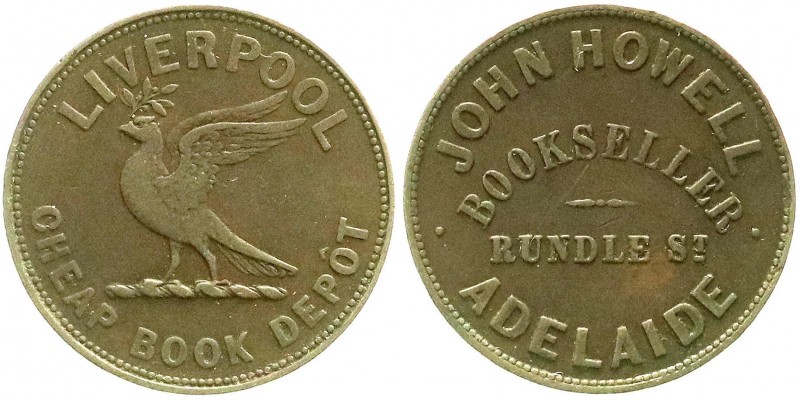 Ausländische Münzen und Medaillen, Australien, Victoria, 1837-1901
Penny Token o...