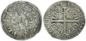 Ausländische Münzen und Medaillen, Belgien-Flandern, Ludwig von Male, 1346-1384
Leeuwengroot o.J. Löwe l. steigend im Lilienkreis/Kreuz in doppeltem S...