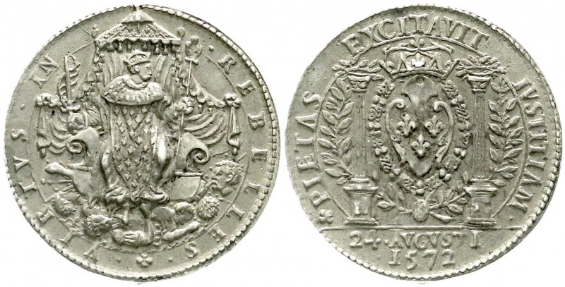Ausländische Münzen und Medaillen, Frankreich, Karl IX., 1559-1574
Silbergußmeda...