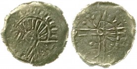 Ausländische Münzen und Medaillen, Norwegen, Magnus III. Barfot, 1093-1103
Hiberno-Norse Penny, Phase VI um 1095/1110. Imitation des Longcross-Typs Ae...