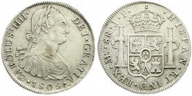 Ausländische Münzen und Medaillen, Peru, Karl IV., 1788-1808
8 Reales 1805 JP, Lima. sehr schön/vorzüglich