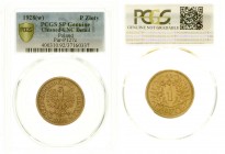 Ausländische Münzen und Medaillen, Polen, Zweite Republik, 1923-1939
1 Zloty PROBE 1928 von Aumiller. Bronze. 25 mm. 7,09 g. PCGS Grading SP Genuine C...