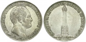 Ausländische Münzen und Medaillen, Russland, Nikolaus I., 1825-1855
Rubel 1839, St. Petersburg Borodino-Denkmal. 20,58 g. fast vorzüglich