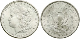 Ausländische Münzen und Medaillen, Vereinigte Staaten von Amerika, Unabhängigkeit, seit 1776
Morgandollar 1883 CC, Carson City. fast Stempelglanz, sel...