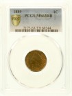 Ausländische Münzen und Medaillen, Vereinigte Staaten von Amerika, Unabhängigkeit, seit 1776
Cent 1889, Philadelpia. Im PCGS-Blister mit Grading MS63R...
