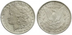 Ausländische Münzen und Medaillen, Vereinigte Staaten von Amerika, Unabhängigkeit, seit 1776
Morgandollar 1900 O, New Orleans. vorzüglich/Stempelglanz...