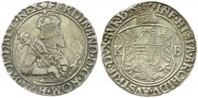 Römisch Deutsches Reich, Haus Habsburg, Ferdinand I., 1521-1564
Taler 1555 KB, Kremnitz. Hüftb. n.r./Wappen. sehr schön, schöne Patina