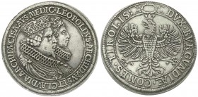 Römisch Deutsches Reich, Haus Habsburg, Erzherzog Leopold V., 1619-1632
Doppelter Reichstaler o.J. (1626) Hall, auf die Vermählung mit Claudia von Med...